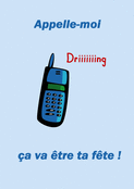 Appelle-moi, c'est ta f&ecirc;te sp&eacute;ciale !